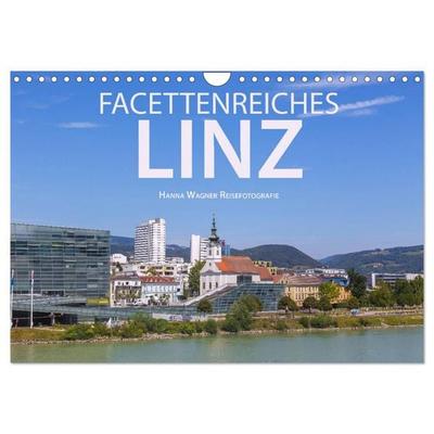 Facettenreiches Linz (Wandkalender 2027 DIN A4 quer), CALVENDO Monatskalender