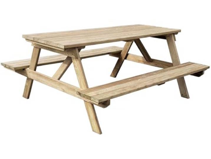 Habitat et Jardin Picknicktisch Gardenia - 180 x 150 x 75 cm - 6/8 Personen