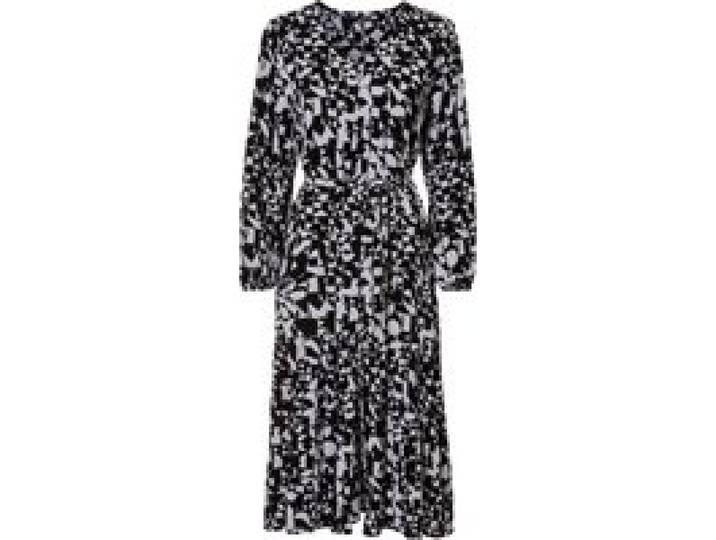ESMARA® Robe midi femme (noir, M (38/40))