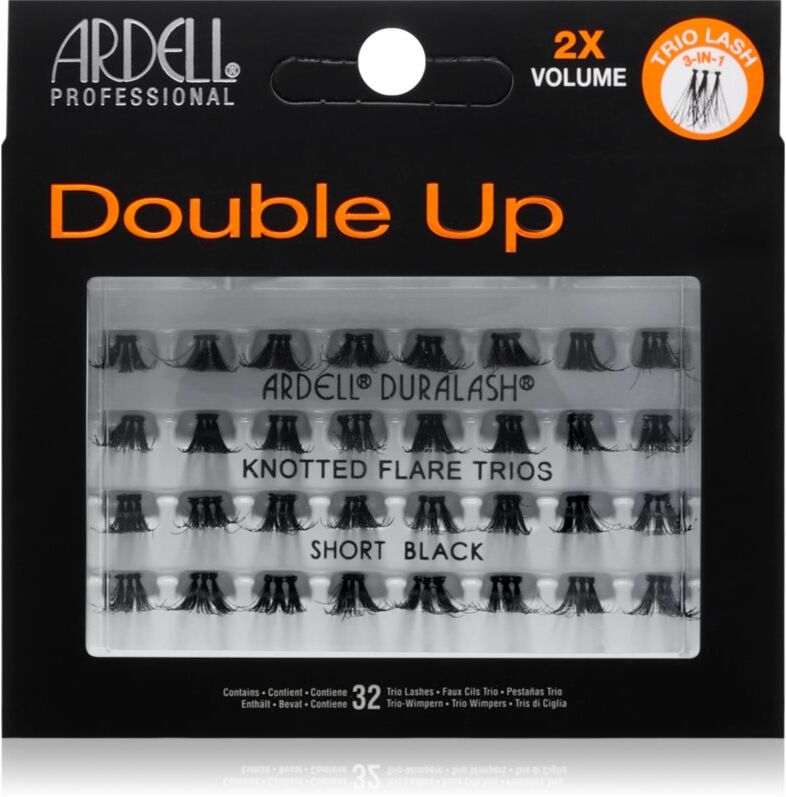 Ardell Double Up Trios 2xVolume faux-cils en touffe à coller 32 pcs