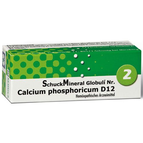 Schuckmineral Globuli 2 Calcium phosphoricum D 12 7,5 g