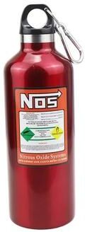 Inspired Finds NOS Nitrogen Cylinder Vacuum Thermos Cup 500ML Stainless Steel Car Bottle red