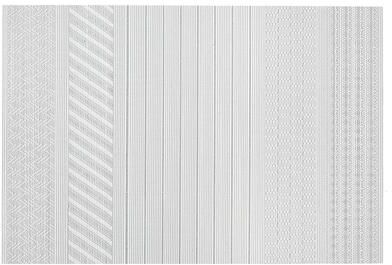 IH Casa Decor Vinyl Placemat (Regalia) (Silver) - Set of 12