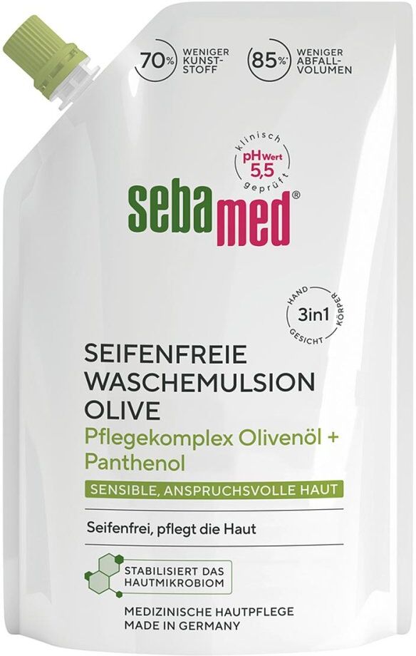 Sebamed Oliven Waschemulsion Nachfüllbeutel 400ml