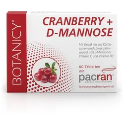 Botanicy CRANBERRY + D-MANNOSE 60 St