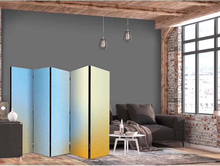 Akustik-Paravent Energetic Gradient Andere Blau 225 x 172cm