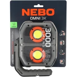 NEBO NEB-WLT-1008-G OMNI 3K LED Taschenlampe, mit Powerbank-Funktion und USB-C Lademöglichkeit