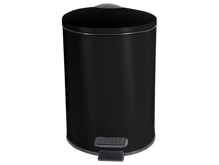 Spirella Treteimer Adelar, Schwarz, Kunststoff, 3 l, 16.8x22.8x16.8 cmes Vertrauen - Oeko-Tex®, Haushalt & Reinigung, Reinigung, Mülleimer & Abfallsammler