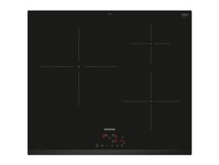 Table à induction - SIEMENS - EU63KBJB5E - 60 cm - Sans cadre - Blanc