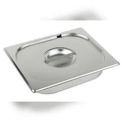 APS 2x Deckel zu GN-Behälter 1/1 mit Löffelaussparung