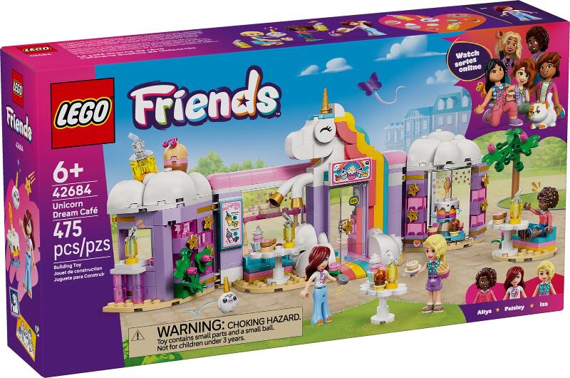 LEGO® Friends 42684 Einhorn-Traumcafé