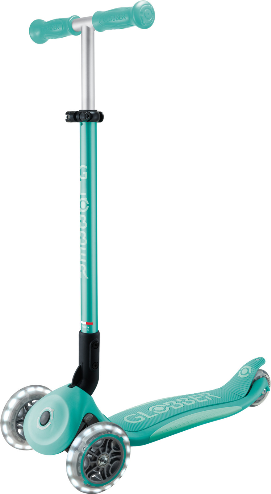 Globber Primo Foldable Plus lampen mintgroen