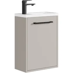 GÄSTE-WC-MÖBELSET Florence 2 Teile Cashmere - 40 x 22 x 50 cm