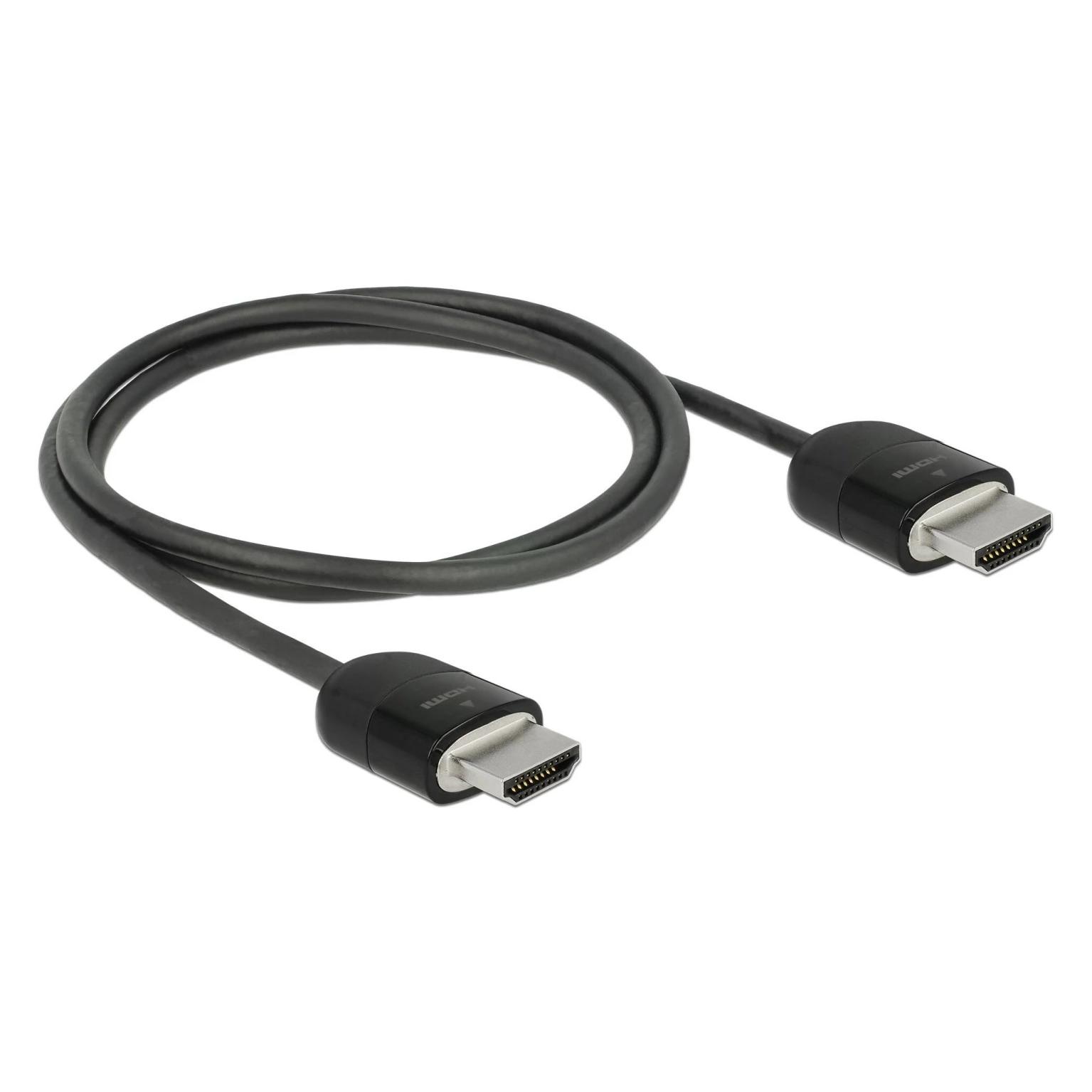 Delock Premium Premium Highspeed mit Ethernet HDMI mit Ethernetkabel (1 m) (84963)