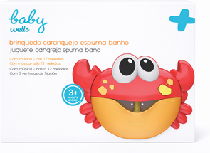 Baby Wells Brinquedo Espuma Banho 3A+ 1 un
