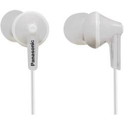 Panasonic RP-HJE125E In Ear Kopfhörer kabelgebunden Stereo Weiß Handy RP-HJE125E-W
