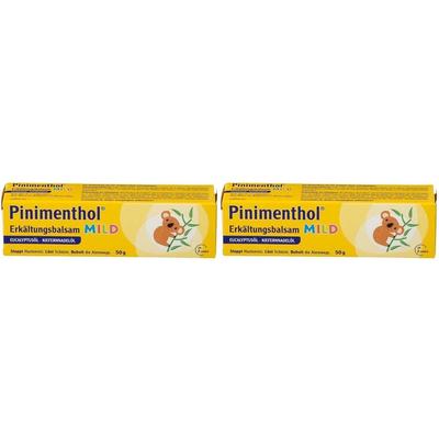 Pinimenthol Erkältungsbalsam mild 2x 2x50 g Salbe