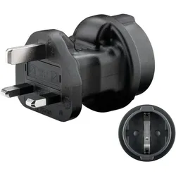 Wentronic Reiseadapter Europa auf UK 95307
