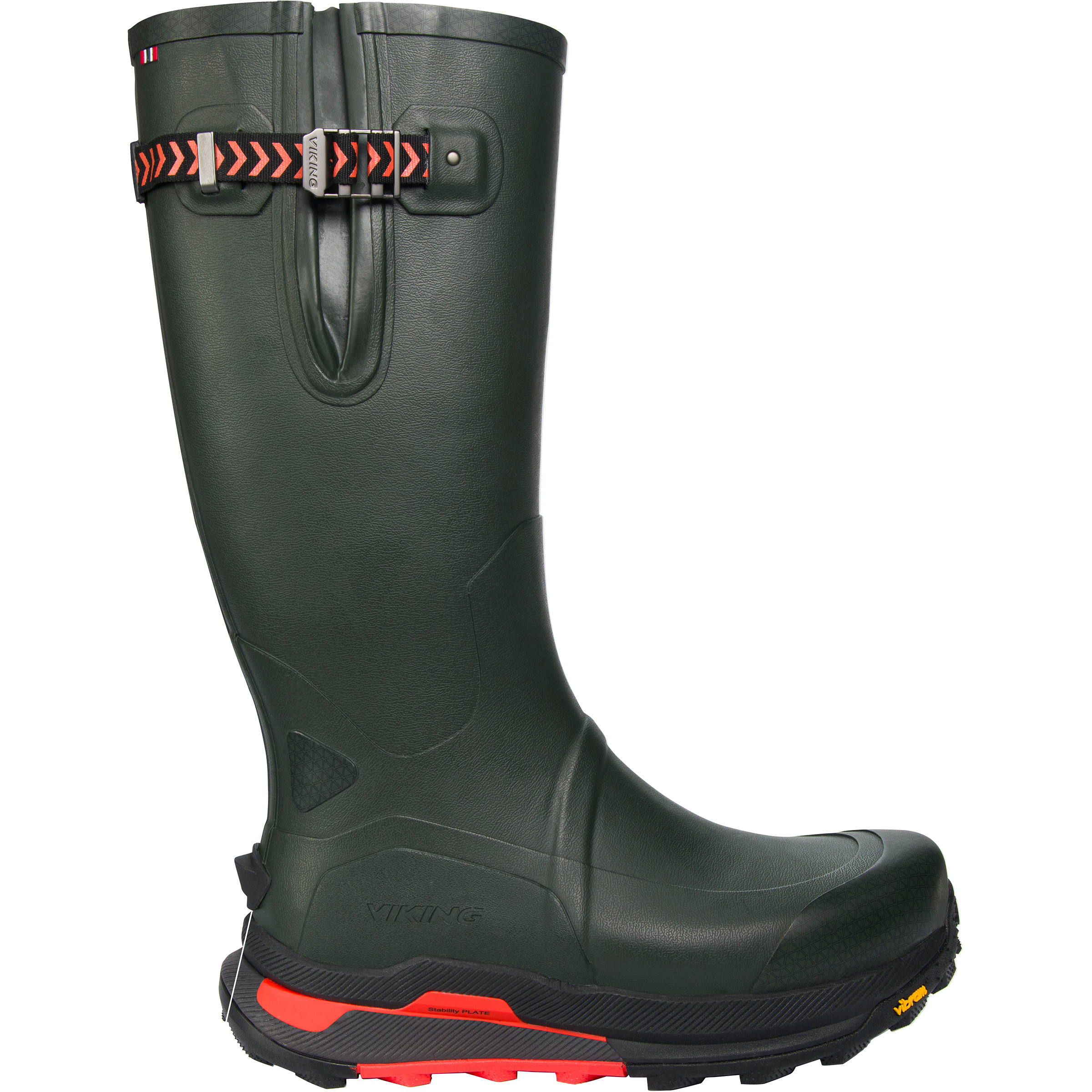 Viking Villrein Pro High Gummmistiefel Gummistiefel gruen Größe 39 Lifestyle Wasserdicht
