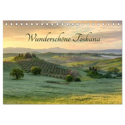 Wunderschöne Toskana (Tischkalender 2027 DIN A5 quer), CALVENDO Monatskalender