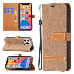 Hülle Handy Schutz für Apple iPhone 13 mini Case Cover Tasche Etuis Bumper Braun