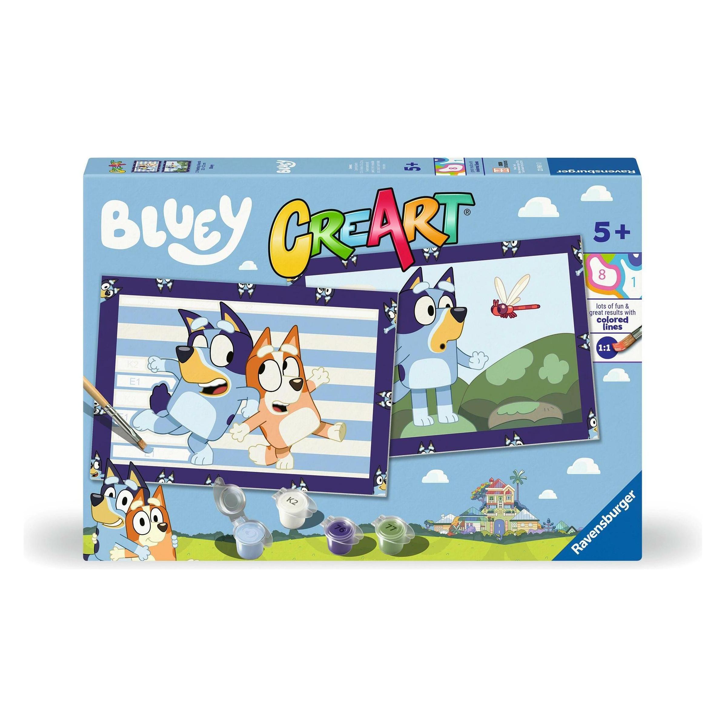 Ravensburger CreArt - Malen nach Zahlen - Bluey (23961)