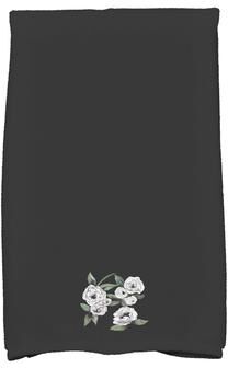 E by Design Floral Bunch 18 x 30 Inch Floral Print Kitchen Towel