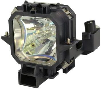 Jaspertronics™ Lamp & Housing for the Epson EMP-53 Projector w Original Philips Lamp Inside - 1 Year Warranty