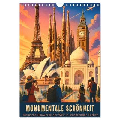 Monumentale Schönheit (Wandkalender 2027 DIN A4 hoch), CALVENDO Monatskalender