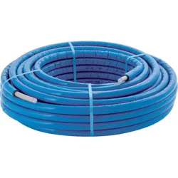 Geberit Systemrohr ML, rund vorgedämmt 26mm Rollenware d16, L:25m blau