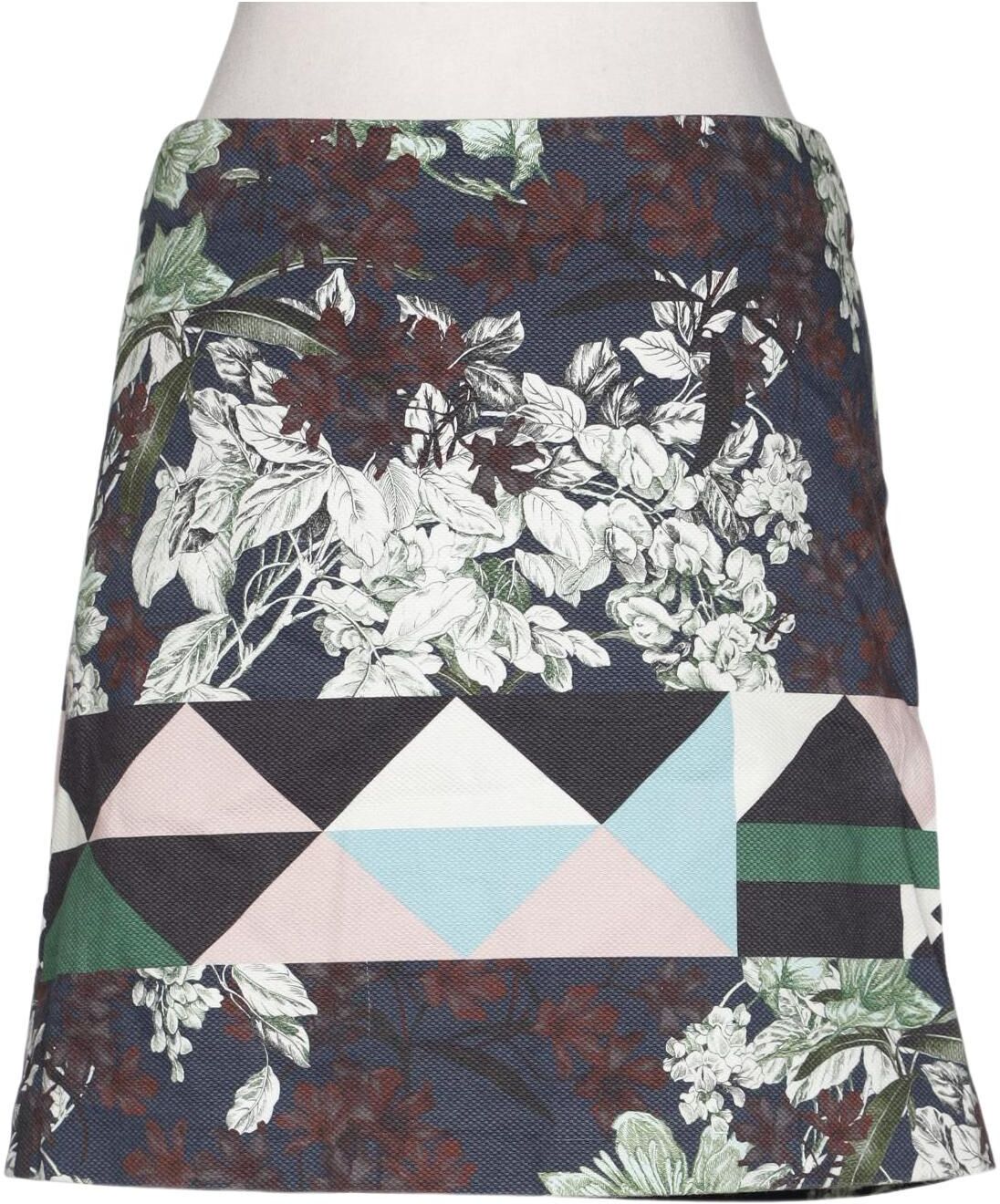 Msgm Damen Rock, Mehrfarbig, Gr. EU 38 (IT 44), Elasthan / Baumwolle - Second Hand