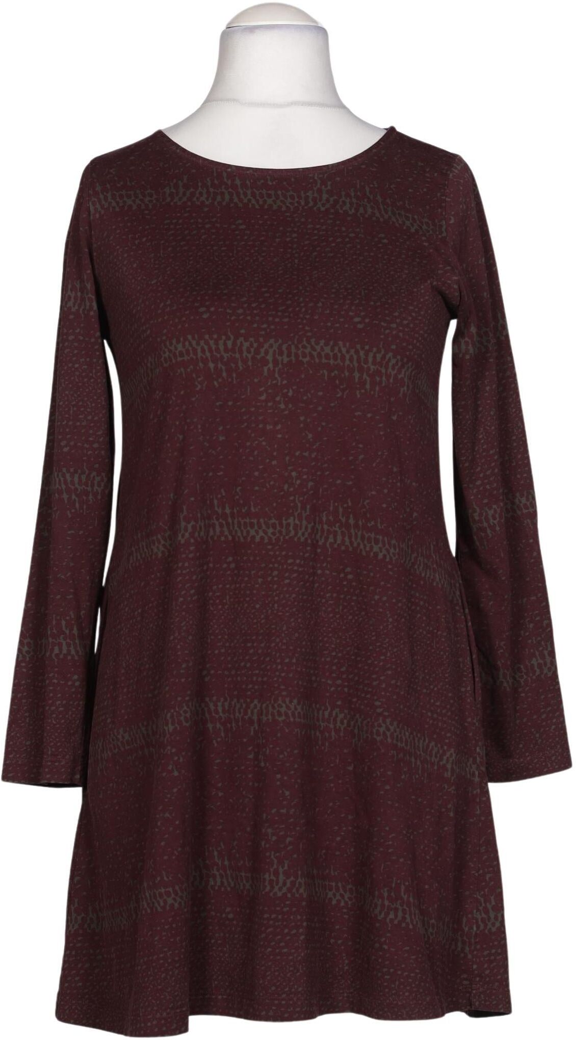 Marimekko Damen Kleid, Bordeaux, Gr. XS, Baumwolle - Second Hand