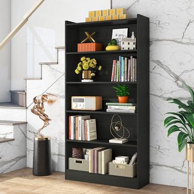 Bluebell 6-Tier Open Bookcase, 72 inches Large Tall Bookshelf