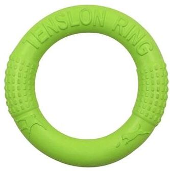 Uplifted Finds Floating Water Dog Toy Training Ring For Interactive Play And Chewing 27 Cm green