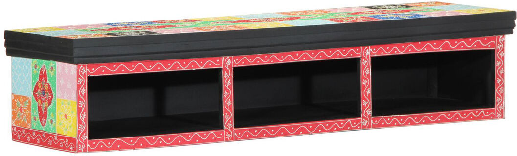 George Oliver Rectangle Accent Cabinet Multicolour 22cm H X 100cm W X 30cm D