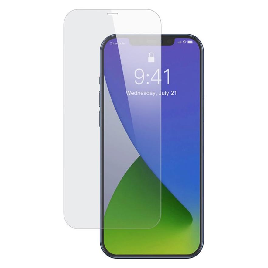 Baseus 0.15mm Full Coverage Tempered Glass Film For iP 6.7inch 2020 (Secondary Hardening)(2pcs Pa... (Apple iPhone 12 Pro Max) (SGAPIPH67N-FM02)