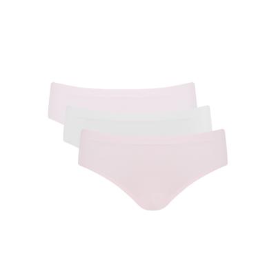 Slip MAGIC BODYFASHION "Bare To Go", Damen, Gr. XXL, rosa (blossom), Obermaterial: 48% Baumwolle, 47% Lyocell, 5% Elasthan, körpernah, Unterhosen Slip, elastischer Bund