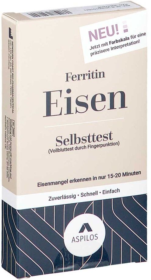 Aspilos Selbsttest Eisen Ferritin Sf Blut 1stk