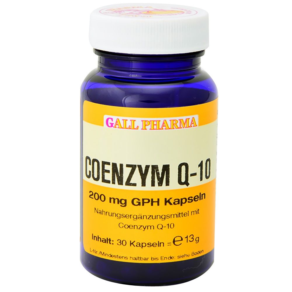 Coenzym Q10 200 mg GPH Kapseln 30 St