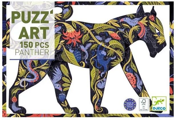 Puzzle Puzz'Art Black Panther 150 pcs - Djeco