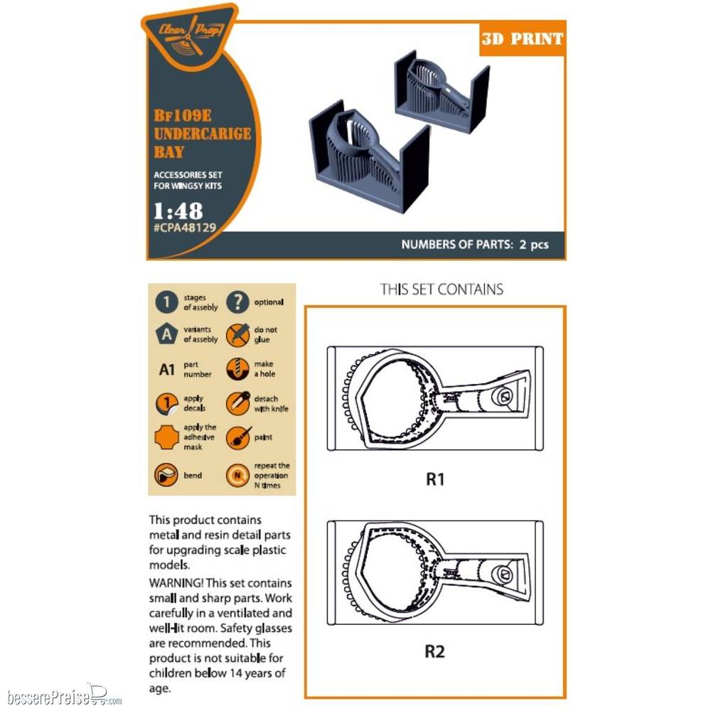 Clear Prop Accessories CPA48129