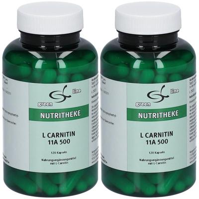 L-Carnitin 11A 500 Kapseln x2 2x120 St
