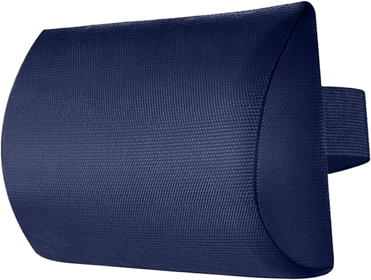 Ergonomisch Hoofdkussen voor Stoelen met Neksteun - Blauw