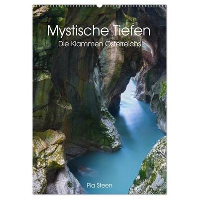 Mystische Tiefen - Die Klammen Österreichs (Wandkalender 2026 DIN A2 hoch), CALVENDO Monatskalender