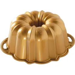 3x Nordic Ware Backform Anniversary Bundt Pan - 12 Cup, Backform, Gold