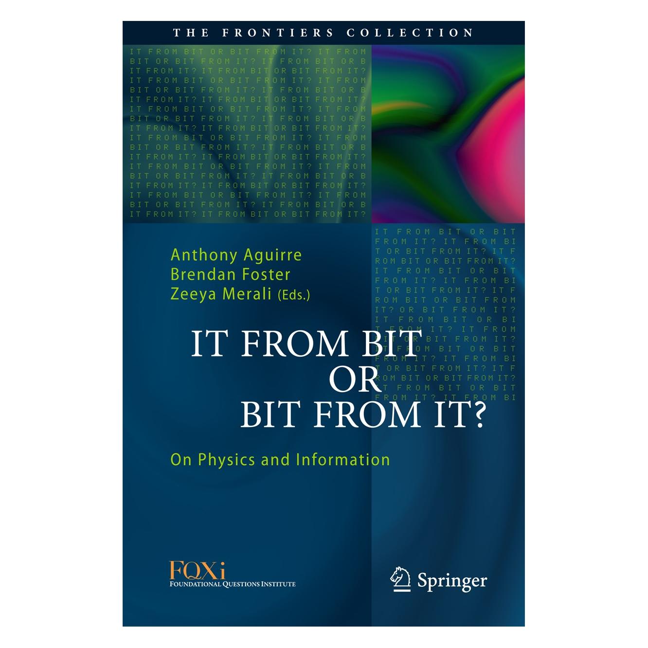 Springer It From Bit or Bit From It? (9783319129457)
