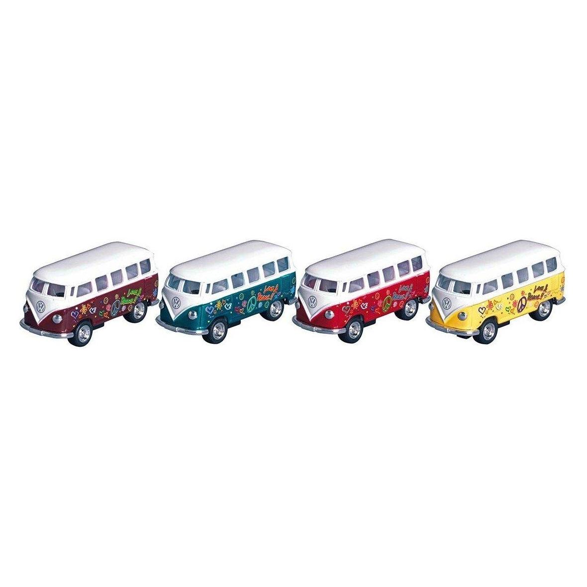 Goki VW Microbus mit Druck (1962), Spritzguss, 1:64, L= 6,5 cm (36530650)