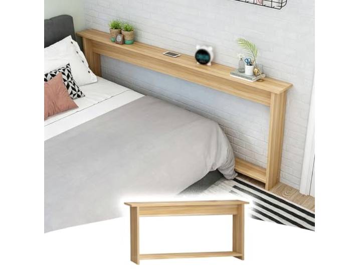 Regal Hinter Sofa Schmaler Konsolentisch für Kleine Räume, Kratzfest Platzsparende Lückenfüllung aus Massivholz für den Bereich Zwischen Bett und Wand (inkl. Stützstange); Maßgefertigter