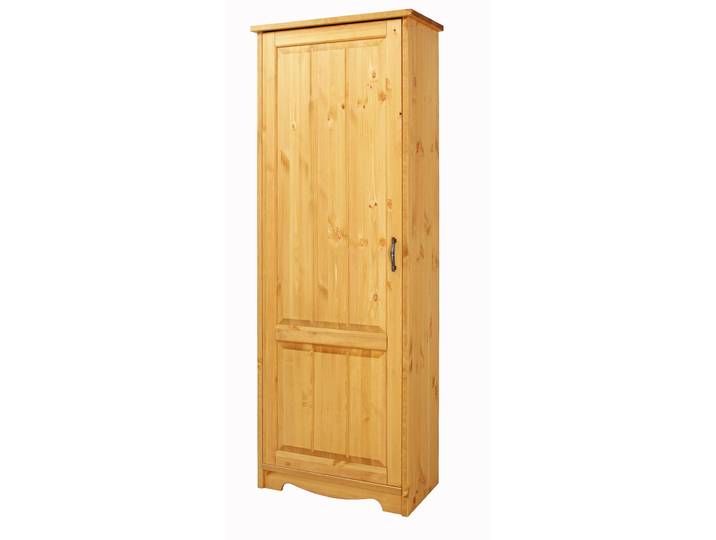 Garderobenschrank OTTO HOME Trinidad , beige (natur, geölt), Schränke, Garderobenschrank, Breite 69 cm.