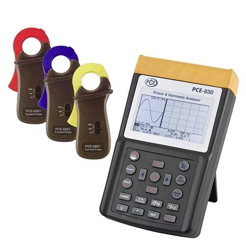 PCE Instruments Leistungs-Netzstöranalysator PCE-830-1